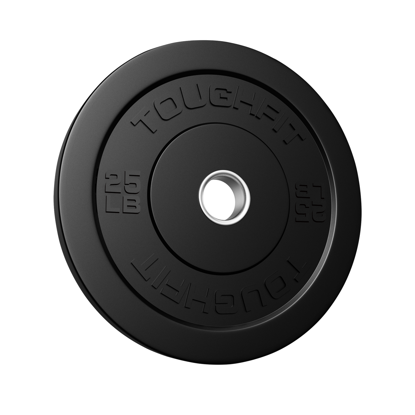ToughFit Black Olympic Weight Plates Bumper Plates Set