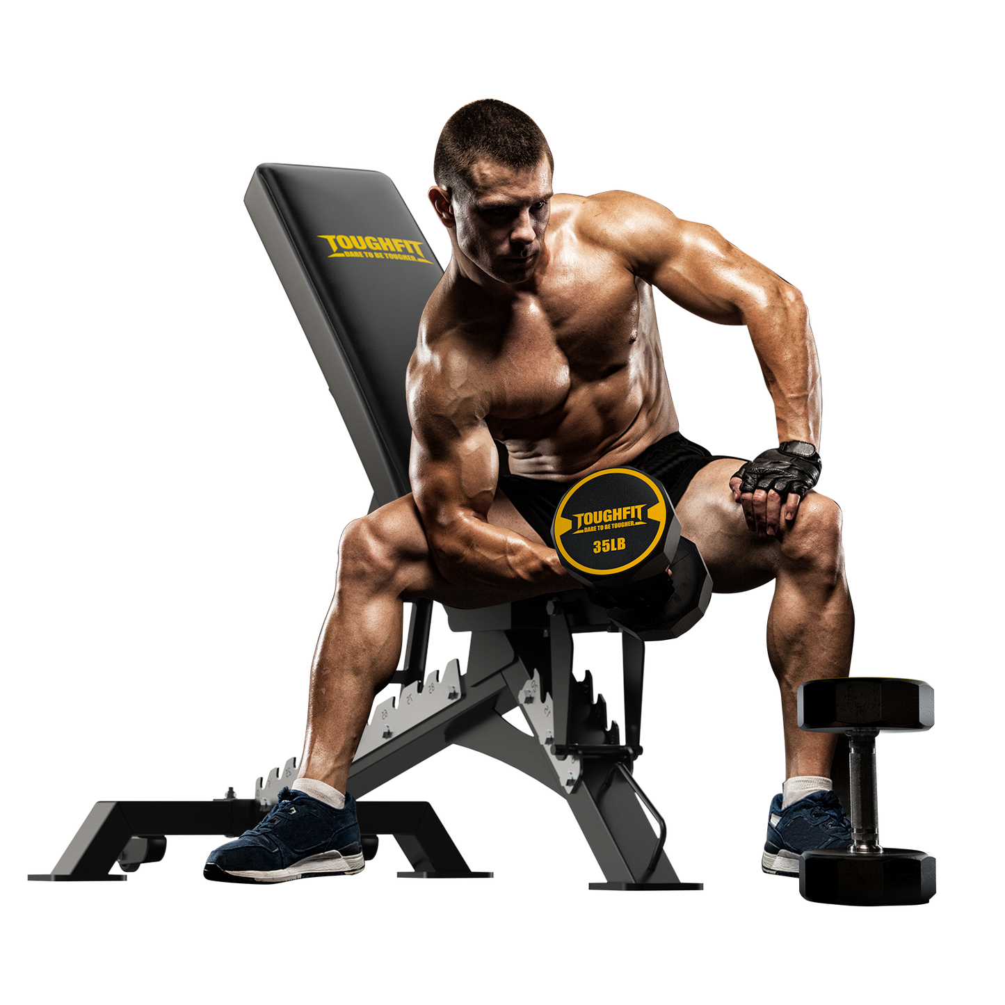 ToughFit 1300LB Adjustable Weight Bench
