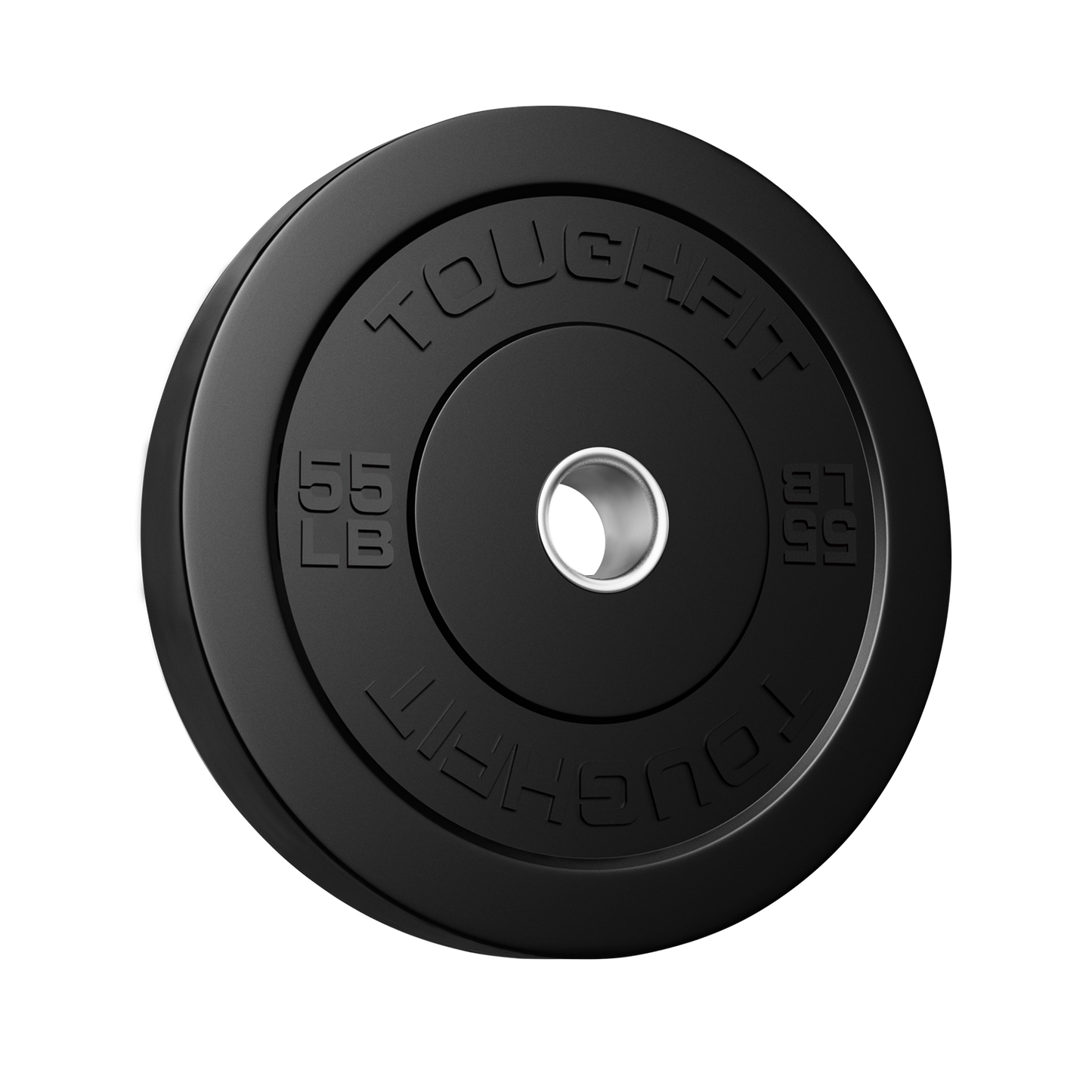 ToughFit Black Olympic Weight Plates Bumper Plates Set