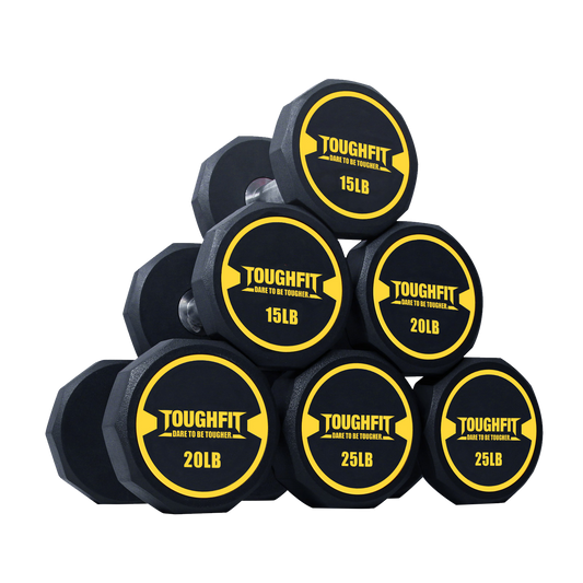 ToughFit Decagon PEV Dumbbell Set 120-270LBS