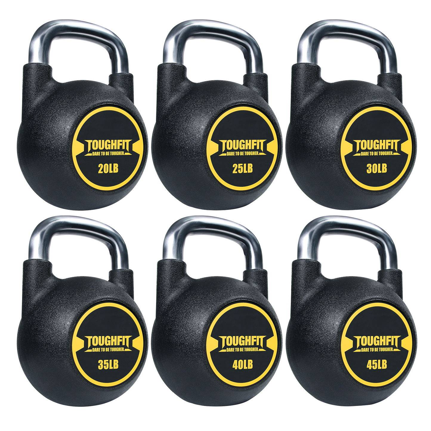 ToughFit PU Coated Kettlebell Sets