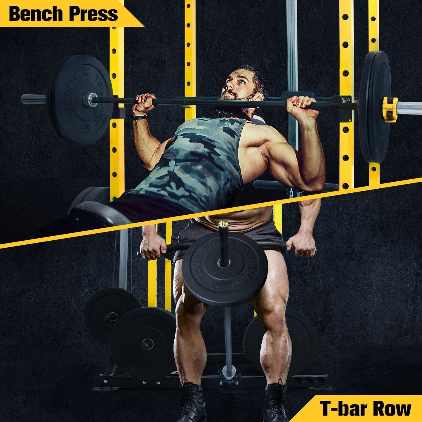 Bench Press & T-bar Row
