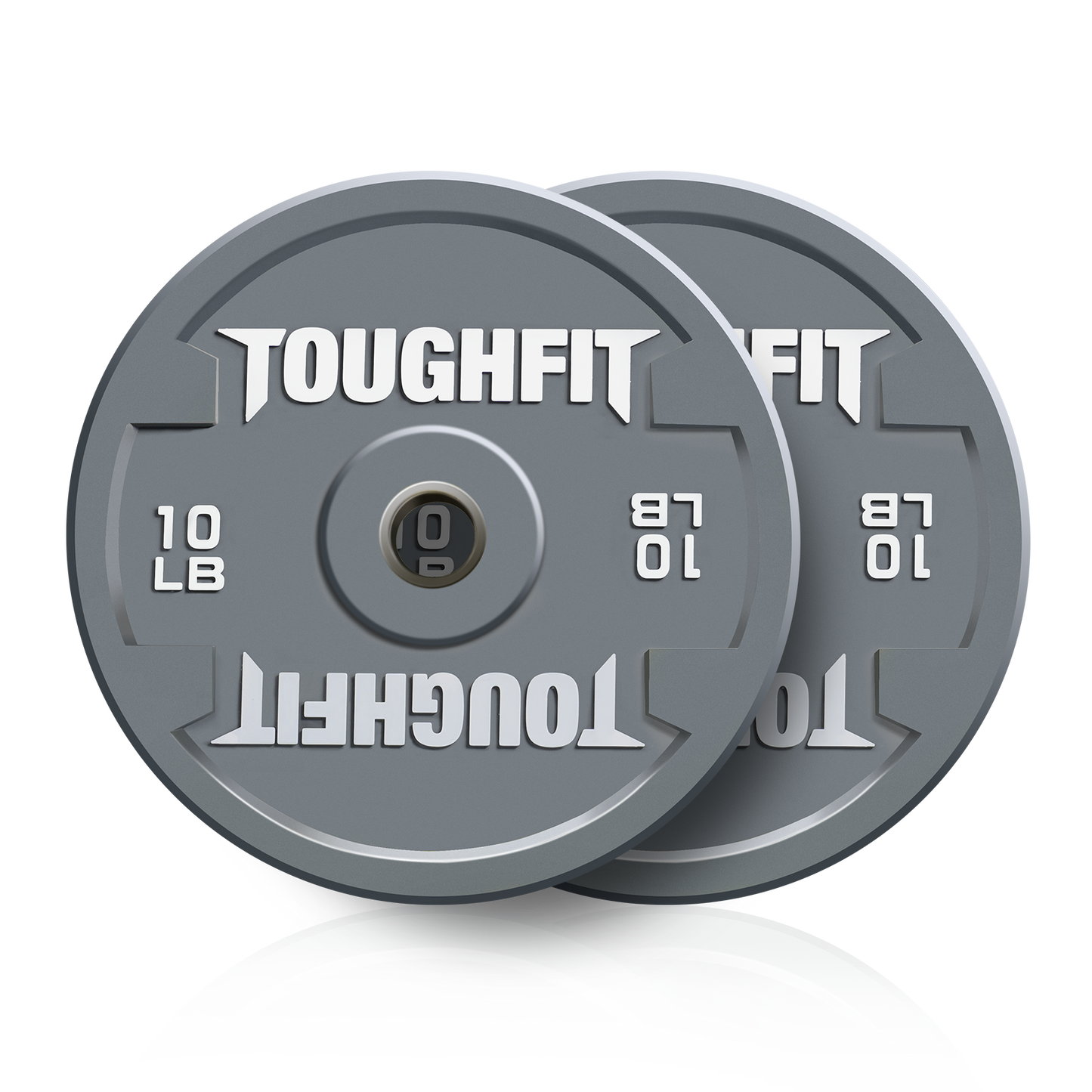 ToughFit Color Olympic Weight Plates Bumper Plates Set