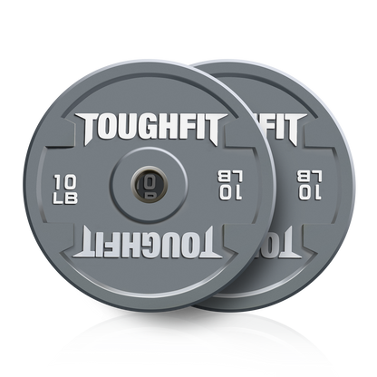 ToughFit Color Olympic Weight Plates Bumper Plates Set