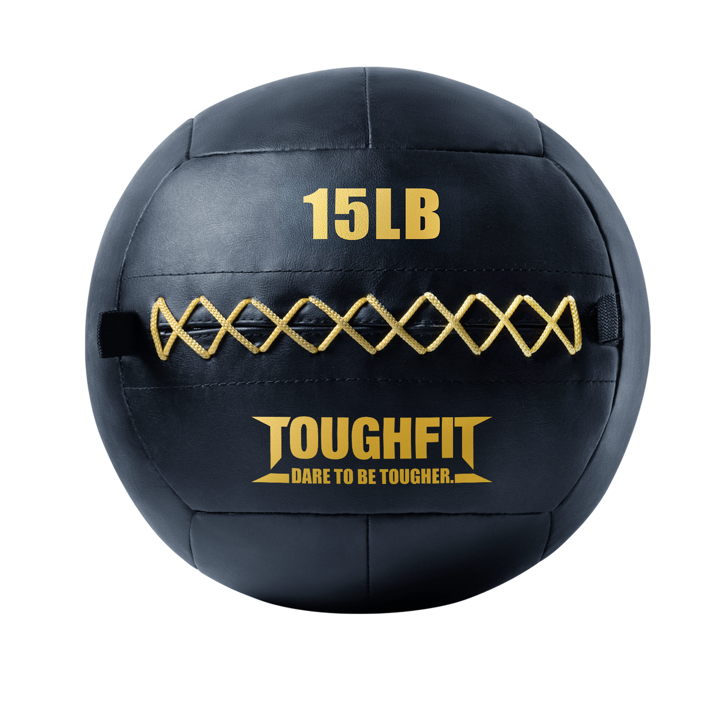 ToughFit Soft Leather Medicine Wall Ball