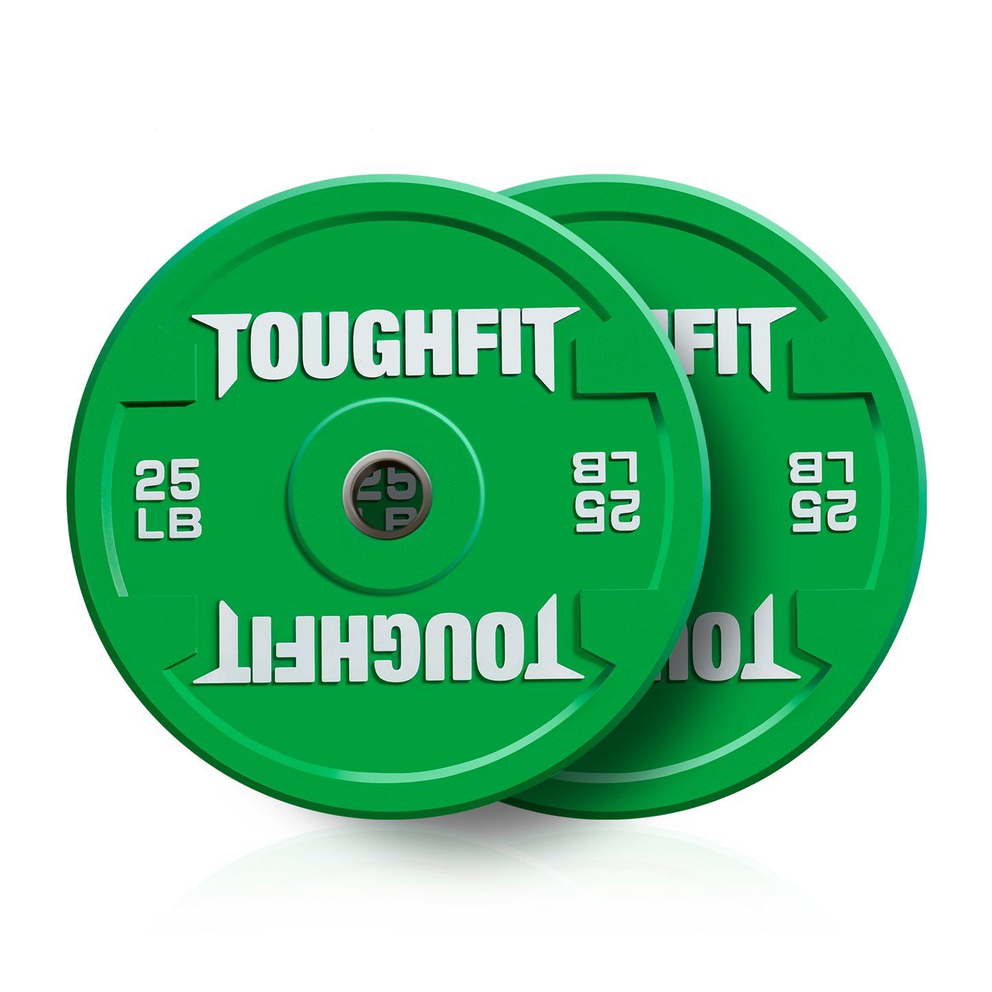 ToughFit Color Olympic Weight Plates Bumper Plates Set