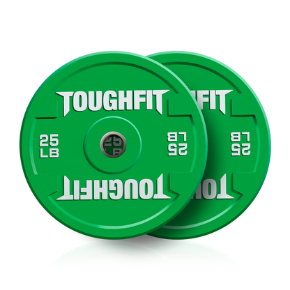 ToughFit Color Olympic Weight Plates Bumper Plates Set