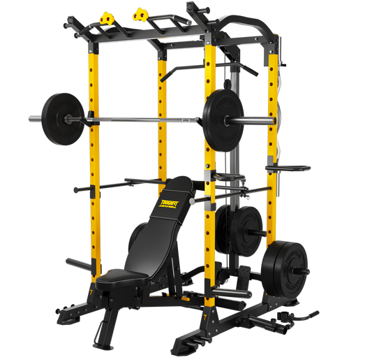 ToughFit Power Rack PR-410 Max Home Gym Package
