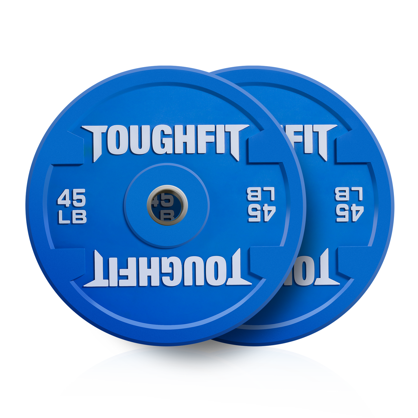 ToughFit Color Olympic Weight Plates Bumper Plates Set