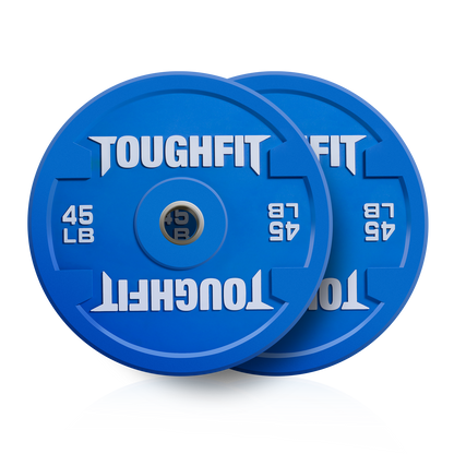 ToughFit Color Olympic Weight Plates Bumper Plates Set
