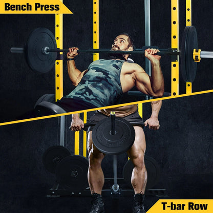 Bench Press & T-bar Row