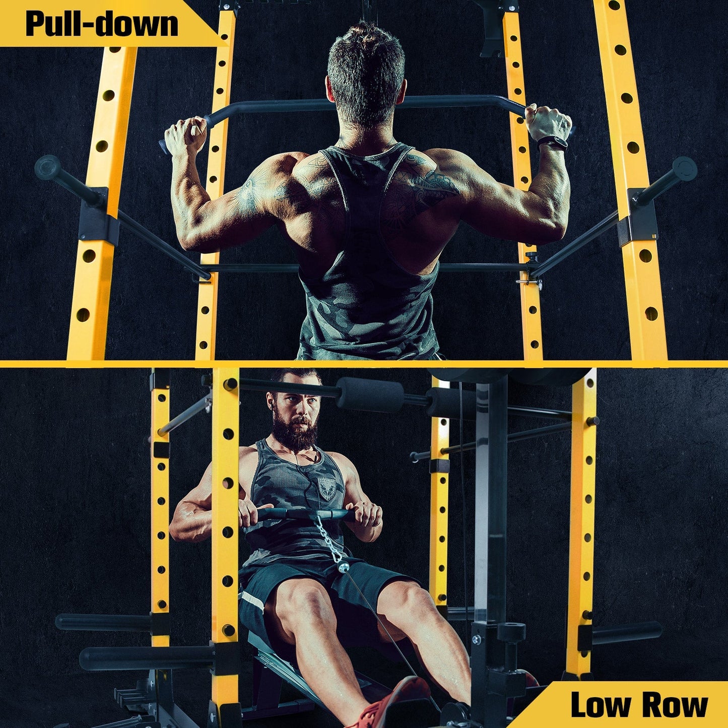 Pull-down & Low Row