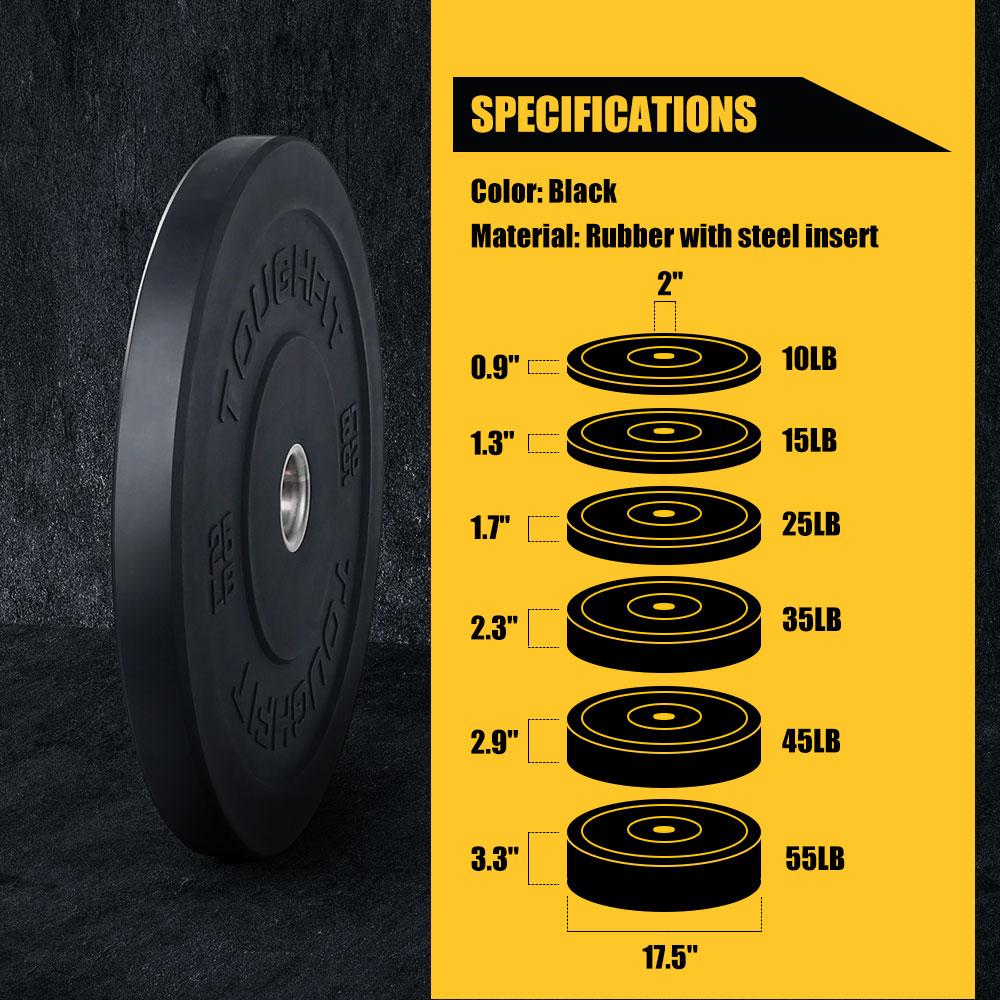 Bumper Plates Specifications